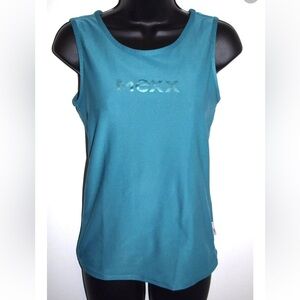 💫Mexx Sport Womens Athletic Top Medium Turquoise Sleeveless
